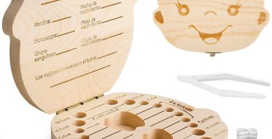 caja madera ecologico para ratoncito perez niños