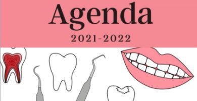 agenda de 2021 para dentistas de muelas