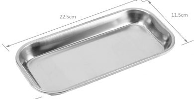 Bandeja acero para autoclave