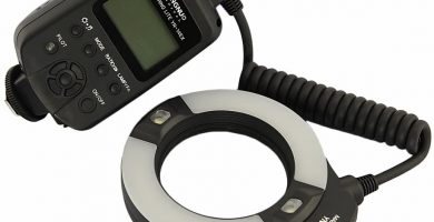 Flash anular para canon de marca yongnuo YN 14 EX para fotografía dental